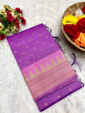 Magenta Temple Border Paithani Saree - Classic to Modern