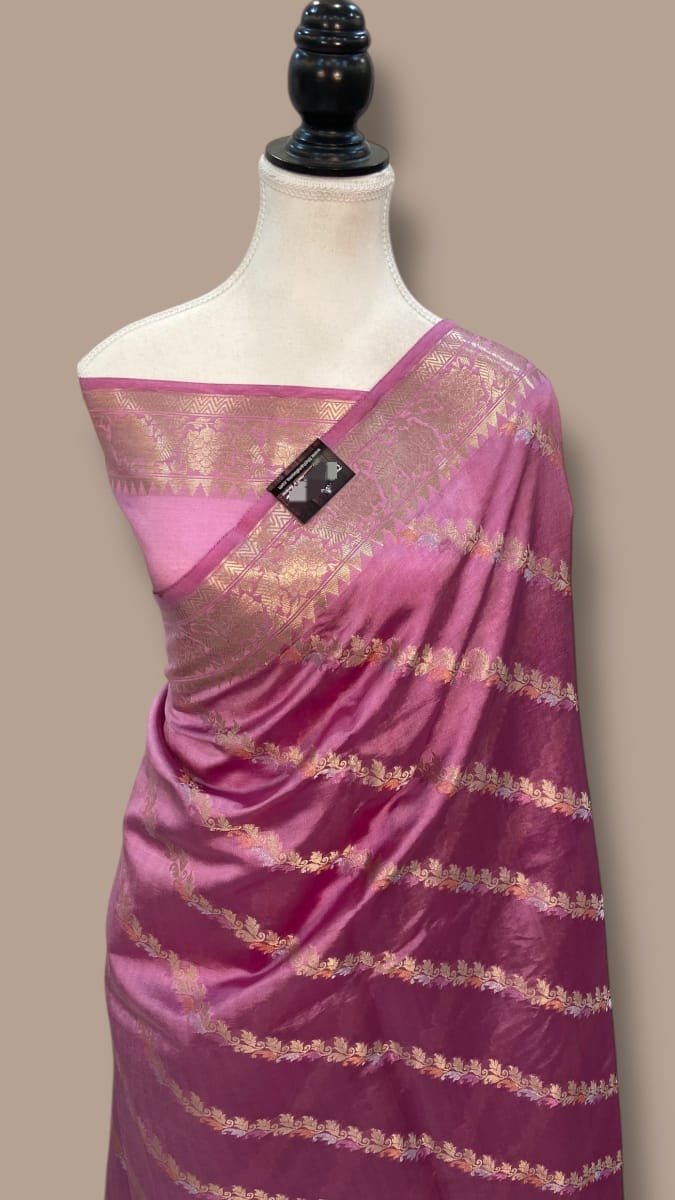 Pink Banarasi Saree - Classic to Modern